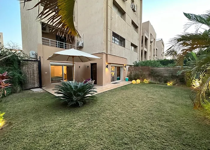Top Rated 1 Bedroom With Private Garden In Karma Sheikh Zayed - Only Families & Single Travelers
